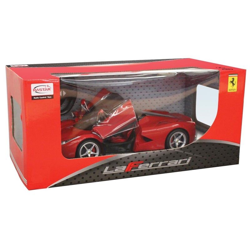 Rastar - Ferrari LaFerrari 1/14 Diecast Vehicle with Remote Control - Red - 50100 - Image 5